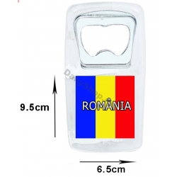 Magnet cu desfacator, suvenir Romania